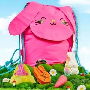 Lush flower bunny gift